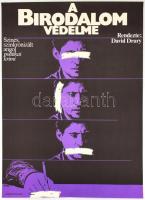 1985 Faragó István (1945-): A birodalom védelme, amerikai film plakát, MOKÉP, kis szakadással, 81x57 cm