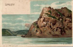 Loreley Hold to light/Gegen Licht Litho