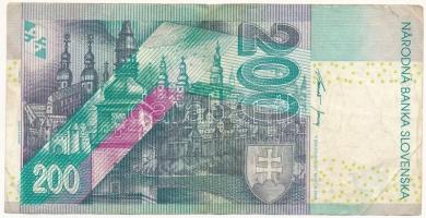 Szlovákia 1999. 200K T:III beszakadások
Slovakia 1999. 200 Korun C:F tears
Krause P#30