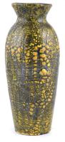 M.Á jelzéssel: Retro mázas kerámia váza. Hibátlan 26 cm