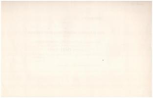 Budapest ~1926. "Pesti Hazai Első Takarékpénztár-Egyesület" részvénye 100P-ről, kitöltetle...