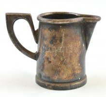 Hacher és Társa Szent Margitsziget szanatórium alpakka kiöntő feliratozva 7 cm