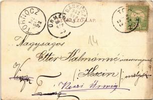 1909 Pozsony, Pressburg, Bratislava; Duna-part. Körper Károly fényképész / Donauländ / Danube riverb...