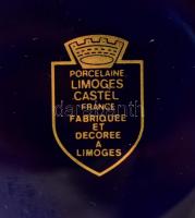 Limoges porcelán hamutál. Matricás, jelzett, hibátlan, d: 11,5 cm