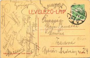 1912 Temesvár, Timisoara; Józsefvárosi zárda, De Notre Dame felsőbb leányiskolája. "Koronaherce...