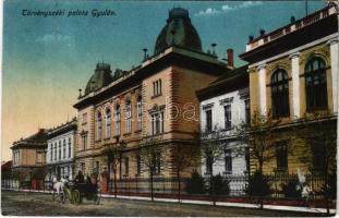 1917 Gyula, Törvényszéki palota (EK)