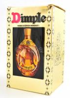 cca 1970-1980 Haig Dimple Blended Scotch Whisky, bontatlan palack, díszdobozban, az 1970-1980-as éve...