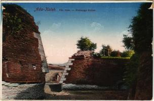 Ada Kaleh, várrom / castle ruins (képeslapfüzetből / from postcard booklet)