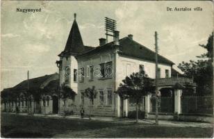 1915 Nagyenyed, Aiud; Dr. Asztalos villa. Földes Ede kiadása / villa (r)
