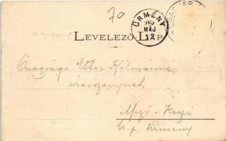 1905 Sasvár, Mária Sasvár, Maria-Schlossberg, Sastín (Sasvár-Morvaőr, Sastín-Stráze); látkép, üzlete...