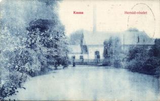 Kassa Hernád folyó (hátoldalon reklám)