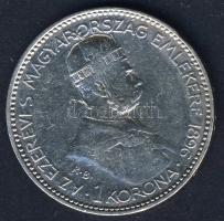 1896. 1K Ag "Jubileum" T:3 ph.