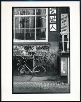 cca 1990 5 db művészfotó, egyiken William S. Burroughs (1914-1997) író, P. Gál jelzéssel, többi jelz...