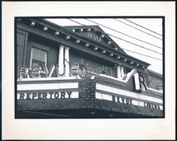 cca 1990 5 db művészfotó, egyiken William S. Burroughs (1914-1997) író, P. Gál jelzéssel, többi jelz...