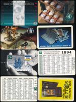 1977--1999 8 db OTP Bank kártyanaptár
