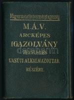 1935 MÁV fényképes igazolvány kalauz jelölt részére