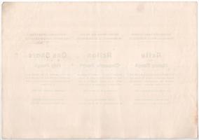 Budapest 1925. "Rimamurány-Salgó-Tarjáni Vasmű Részvény-Társaság" részvénye 50P-ről, szára...