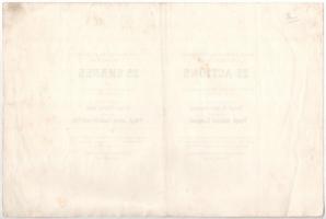 Budapest 1935. "Salgó-Tarjáni Kőszénbánya Részvény-Társulat" huszonöt részvénye egyben öss...