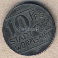 Német Birodalom/Weimari Köztársaság/Worms 1918. 10Pf szükségpénz T:3