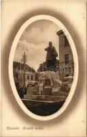 1913 Kaposvár, Kossuth szobor, Hagelman üzlete. Hirsch Zsigmond kiadása
