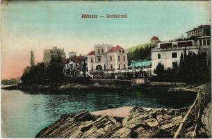 1914 Abbazia, Opatija; Nordstrand / seashore, villa. 141. E.M.F. (EK)