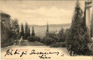 Fiume, Rijeka; Blick vom Mausoleum / view from the mausoleum
