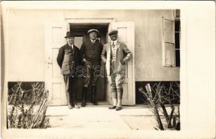 1925 Pusztahídvég, Hídvég (Sarud); gazdák, előkelőségek. photo