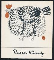 cca 1970 Kiállítási katalógusok: Somogyi János aláírt, Hondromatisz Rigasz - aláírt + Reich Károly, ...