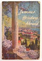 1937 Summer Holidays Abroad, on the continent and overseas, utazási katalógus, 351p