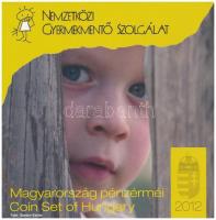 2012. 5Ft-200Ft (6xklf) "Nemzetközi Gyermekmentő Szolgálat" forgalmi szett, sorszámozott k...