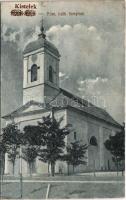 1922 Kistelek, Római katolikus templom (kis szakadás / small tear)