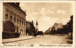1928 Balassagyarmat, Rákóczi fejedelem út, Vármegyeháza (EK)