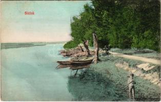 1908 Siófok, csónakok (Rb)
