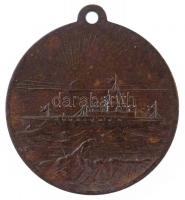 Románia 1913. "MARTISORUL FLOTEI NATIONALE ROMANE" a Román Hadiflotta emlékérme, füllel (3...