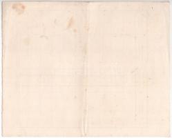 Marcali 1929. "Hitelbank Részvénytársaság" névre szóló részvénye, összesen 10P-ről, száraz...