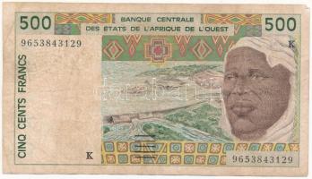 Nyugat-Afrikai Államok / Szenegál 1997. 500Fr T:III West African States / Senegal 1997. 500 Francs C:F Krause#110A g.