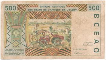 Nyugat-Afrikai Államok / Szenegál 1997. 500Fr T:III West African States / Senegal 1997. 500 Francs C...
