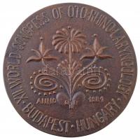 Kampfl József (1938- ) 1981. "Dr. Politzer Ádám orvosprofesszor" Br nagyméretű plakett. &q...