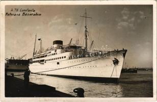 1922 Constanta, Motonava Basarabia steamship. photo