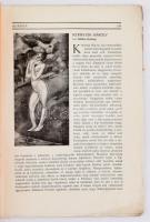 1911 Aurora. Irodalom, művészet, színház, zene. Szerk.. Cserna Andor. A Művészház tagilletménye. I. évfolyam, 1-4. szám Kiadói papírkötés, sérült gerinccel és borítóval..