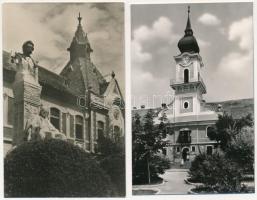 Nagykőrös. Képzőművészeti Alap Kiadóvállalat - 6 db modern képeslap (Arany János Általános iskola, F...