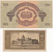 Vegyes Pengő bankjegytétel (5xklf) T:II-,III