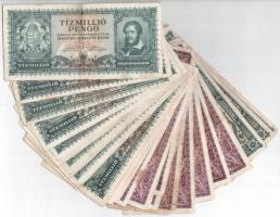 Vegyes 30db-os pengő bankjegy tétel T:vegyes