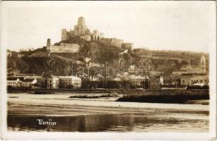 Trencsén, Trencín; látkép, vár / Trenciansky hrad / general view, castle. photo (EK)