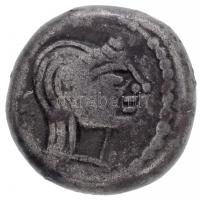 Ókori Görögország / Kolchis Kr. e. 5. század Hemidrachma Ag (1,92g) T:2,2- Ancient Greece / Kolchis ~5. Century BC Hemidrachm Ag Archaic female head right / Bulls head right (1,92g) C:XF,VF