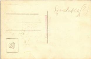 Szombathely, Hősök szobra, 83-as gyalogezred emlékműve. Készítette Merkly Ferenc szobrászművész. Küh...