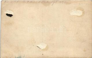 1917 Rebenczuhi (?) katonai hősi temető, háttérben a Förster liget / WWI K.u.K. (Austro-Hungarian) m...