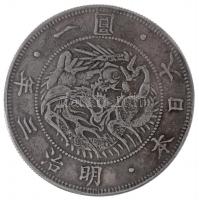 Japán 1870. 1Y Ag Meiji (26,72g) T:2- Japan 1870. 1 Yen Ag Meiji (26,72g) C:VF Krause Y#5