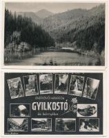Gyilkos-tó, Lacul Rosu - 2 db régi képeslap / 2 pre-1945 postcards