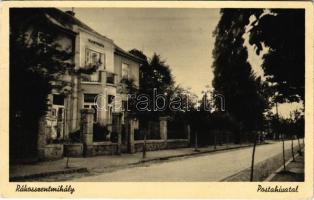 1939 Budapest XVI. Rákosszentmihály, Postahivatal (EK)